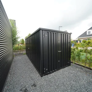 Conteneur de stockage 6 x 2 mètres – avec double porte petit coté