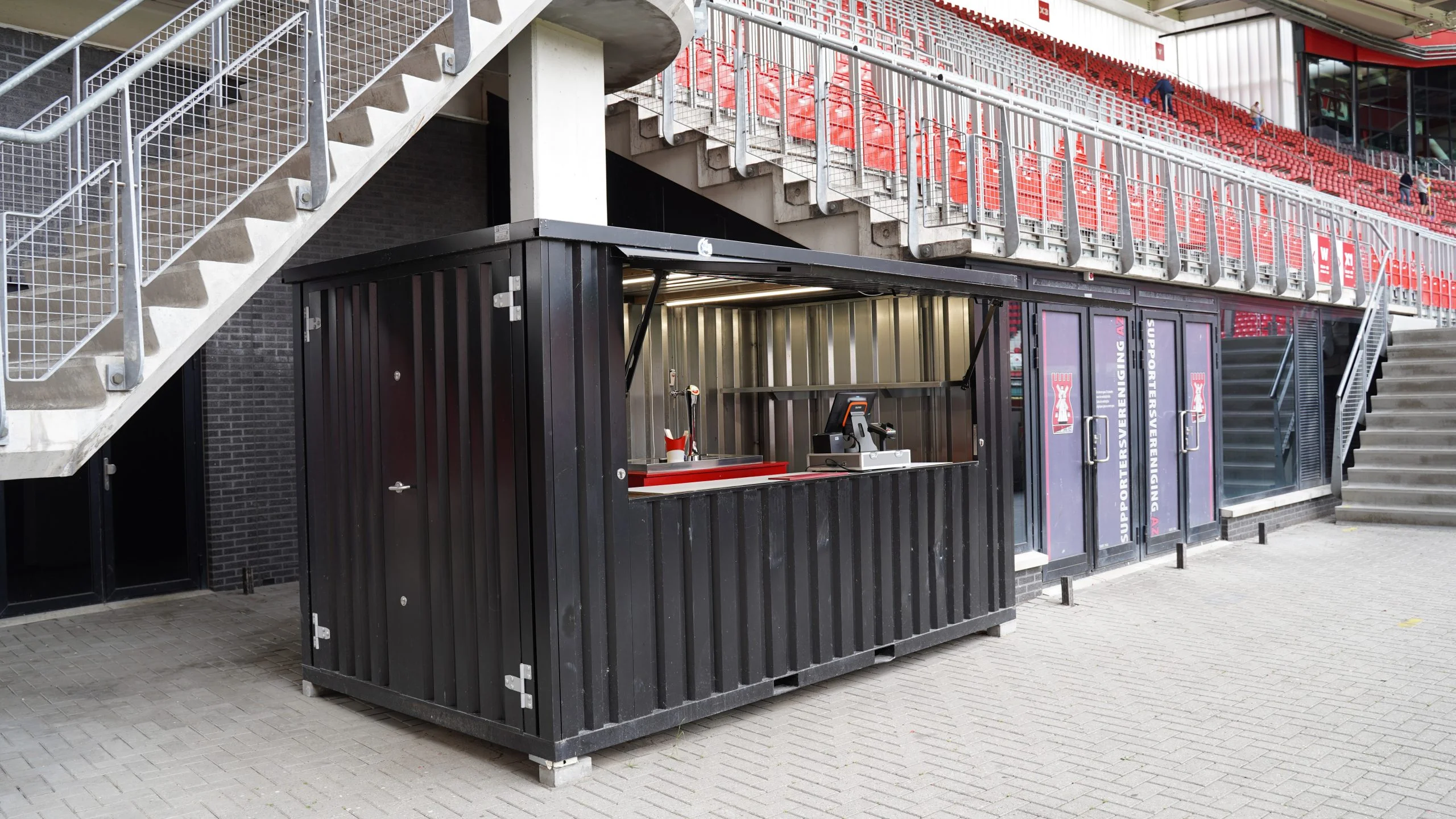 Contenedor de barra desmontable 4×2 XL RAL 9005 - Imagen 4