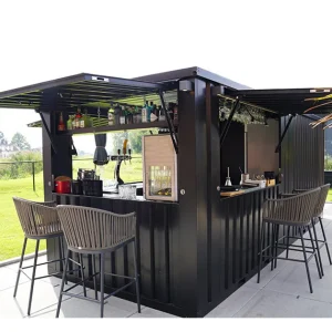 Contenedor de barra desmontable XL 6×2 RAL 9005 y RAL 7016