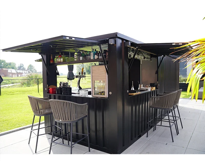 Contenedor de barra desmontable XL 8×2 RAL 9005 y RAL 7016 - Imagen 7