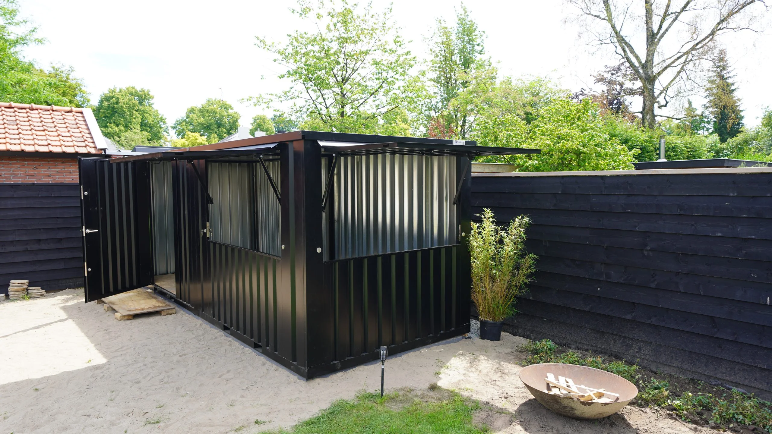 Contenedor de barra desmontable XL 6×2 RAL 9005 y RAL 7016 - Imagen 6