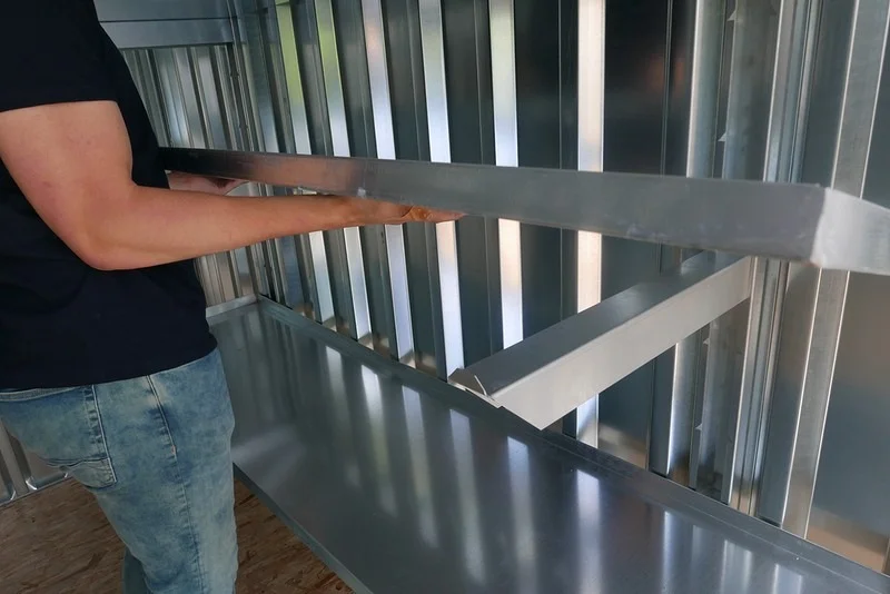 Paquete de cremalleras – 3 estantes de 2 metros de ancho - Imagen 3