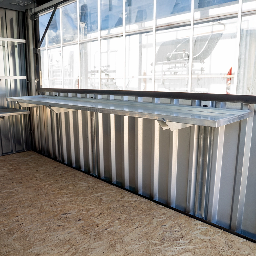 Mostrador FOCO® para contenedor bar de 4 metros - Imagen 2