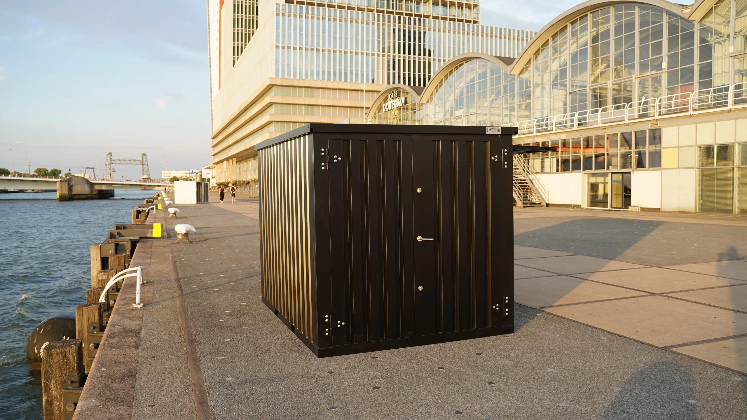 Contenedor de barra desmontable 3×2 XL RAL 9005 - Imagen 5