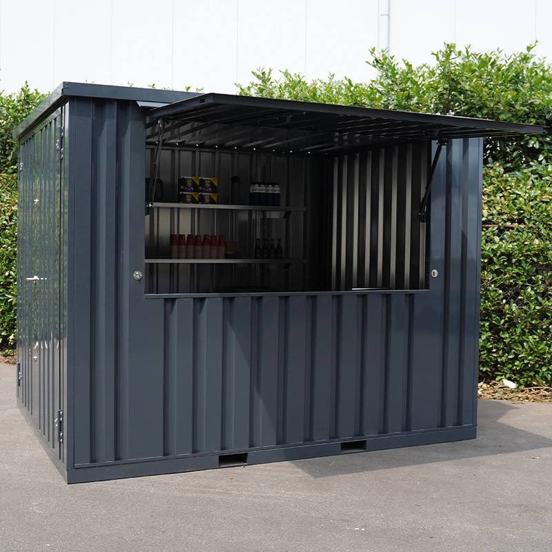 Contenedor de barra desmontable 3×2 XL RAL 7016 - Imagen 2