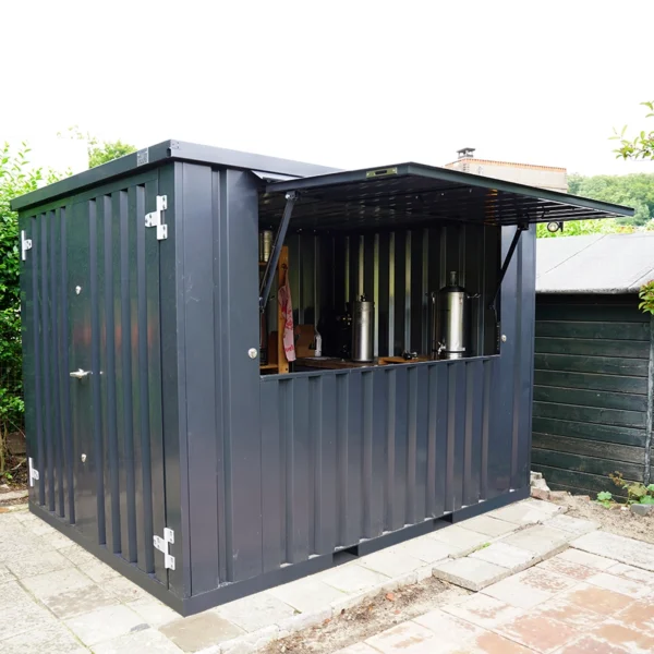 Contenedor de barra desmontable 3×2 XL RAL 7016 - Imagen 6