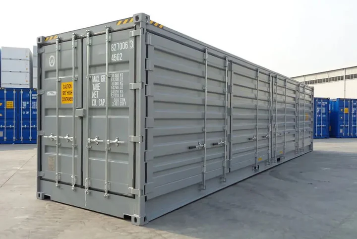 Contenedor maritímo HC. 40 pies con puertas laterales ( Ref:29013 )